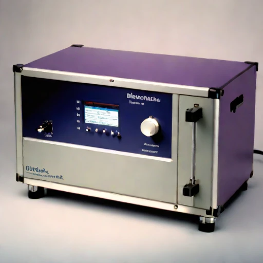 A rheopectic-stage strain stand, photographed against a plain background