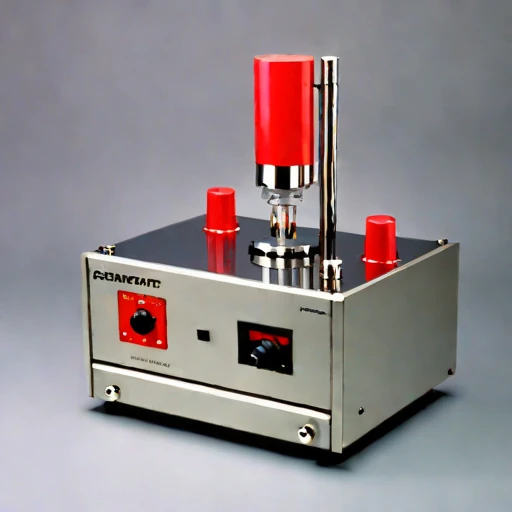 A rheopectic-stage strain stand, photographed against a plain background
