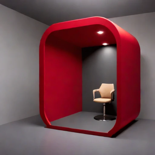 A salt-dome acoustic vault, photographed against a plain background