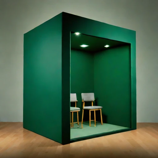A salt-dome acoustic vault, photographed against a plain background