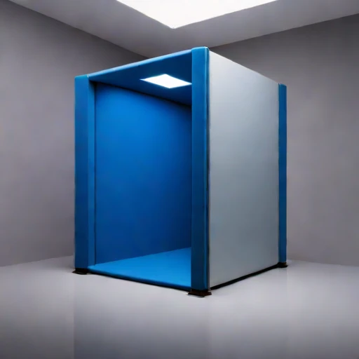 A salt-dome acoustic vault, photographed against a plain background