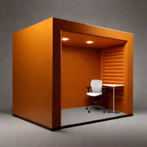 A salt-dome acoustic vault, photographed against a plain background