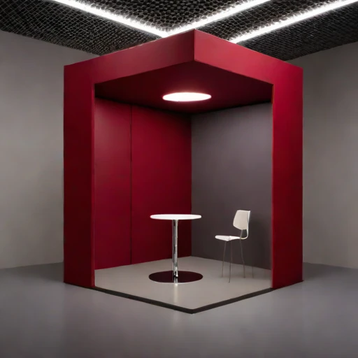 A salt-dome acoustic vault, photographed against a plain background