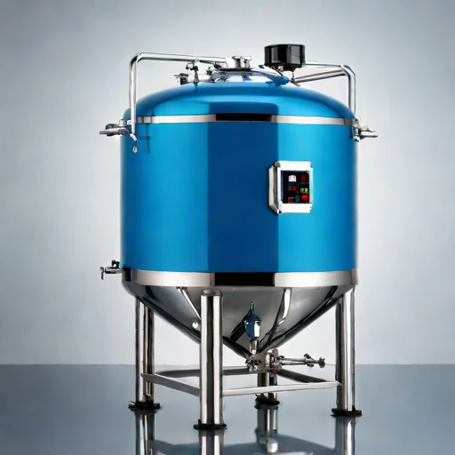 A speleothem-drip aging fermenter, photographed against a plain background