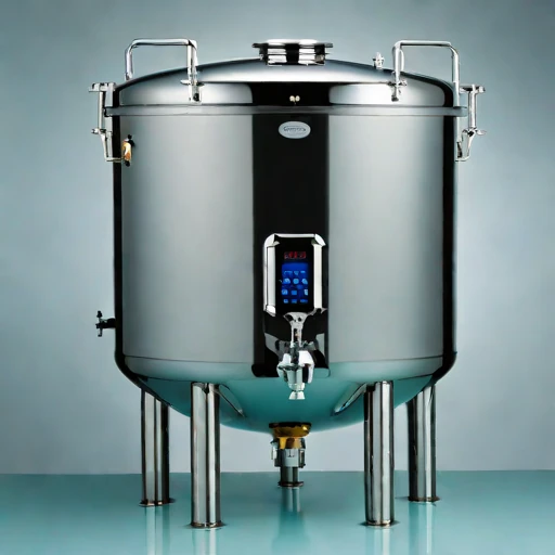 A speleothem-drip aging fermenter, photographed against a plain background