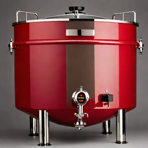 A speleothem-drip aging fermenter, photographed against a plain background