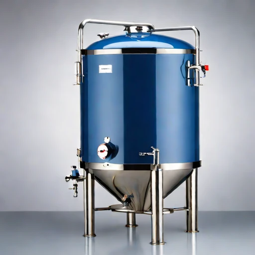 A speleothem-drip aging fermenter, photographed against a plain background