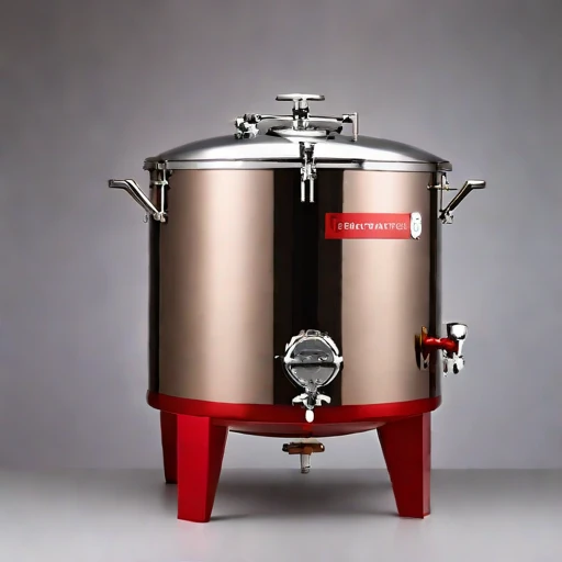 A speleothem-drip aging fermenter, photographed against a plain background