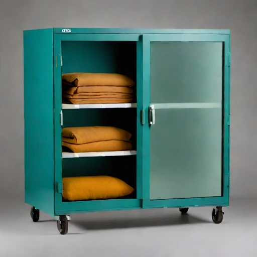 A sabkha-dry textile chest, photographed against a plain background