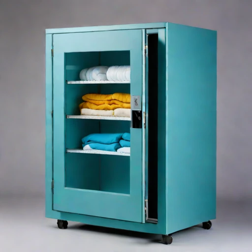 A sabkha-dry textile chest, photographed against a plain background