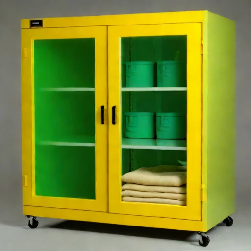 A sabkha-dry textile chest, photographed against a plain background