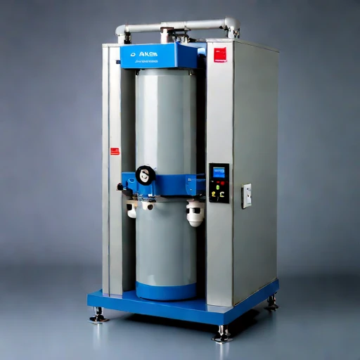 A supercooled-fog collector, photographed against a plain background