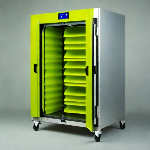 A serir-floor holding bin, photographed against a plain background