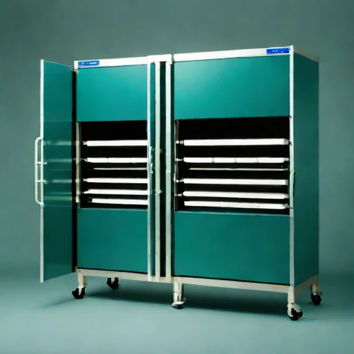 A serir-floor holding bin, photographed against a plain background