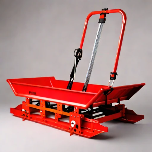 A serac-field rope hoist, photographed against a plain background