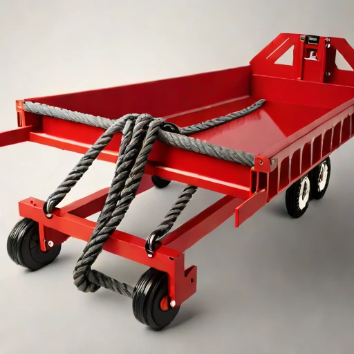 A serac-field rope hoist, photographed against a plain background