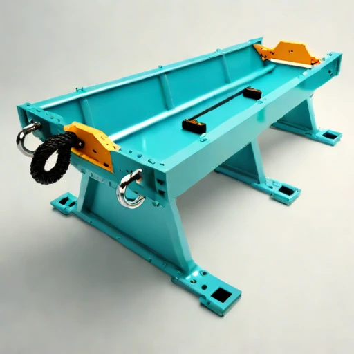 A serac-field rope hoist, photographed against a plain background