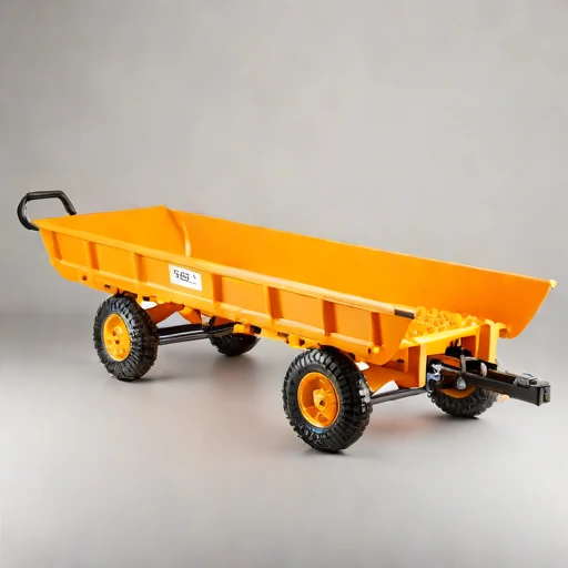 A sintered-firn sledge, photographed against a plain background