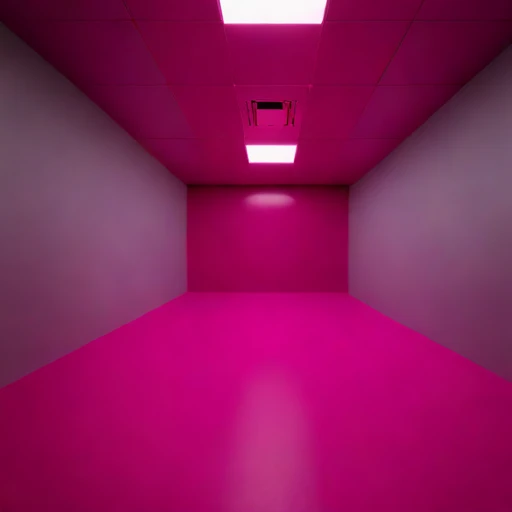 A stope-floor training hall, photographed against a plain background