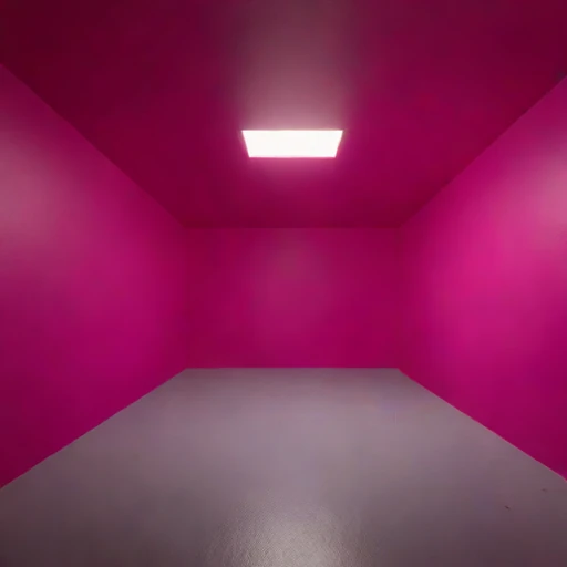 A stope-floor training hall, photographed against a plain background