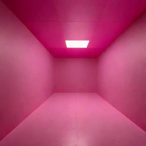 A stope-floor training hall, photographed against a plain background