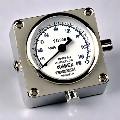 A slip-flow vacuum gauge, photographed against a plain background