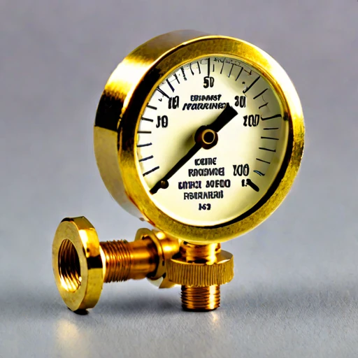 A slip-flow vacuum gauge, photographed against a plain background