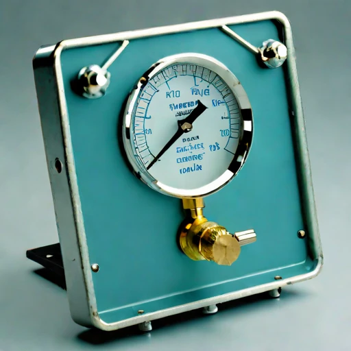 A slip-flow vacuum gauge, photographed against a plain background