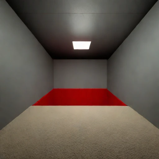 A squeezing-ground test pit, photographed against a plain background