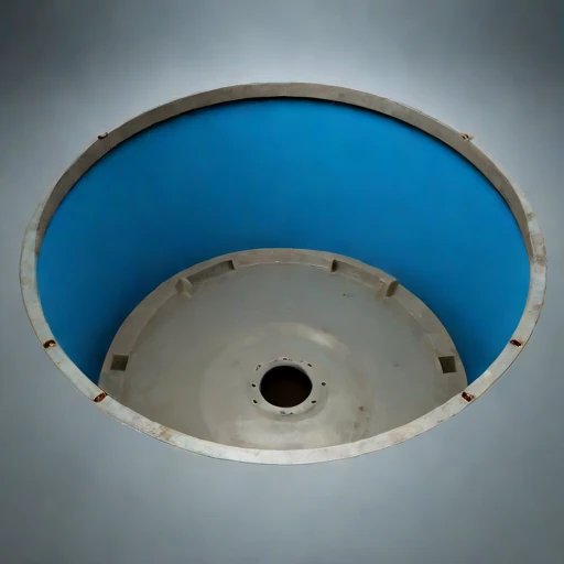 A squeezing-ground test pit, photographed against a plain background
