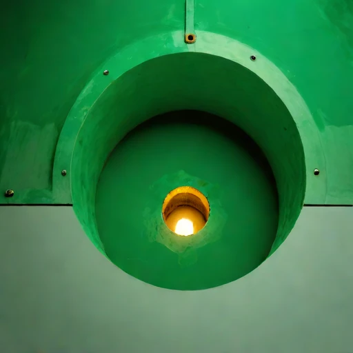 A squeezing-ground test pit, photographed against a plain background