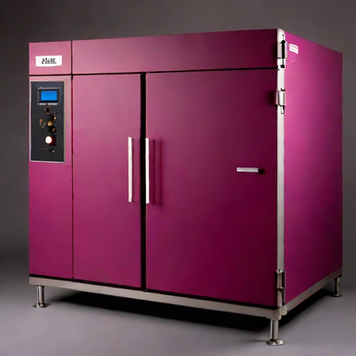 A spinodal-hold ageing oven, photographed against a plain background