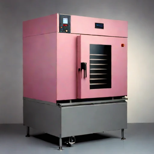 A spinodal-hold ageing oven, photographed against a plain background