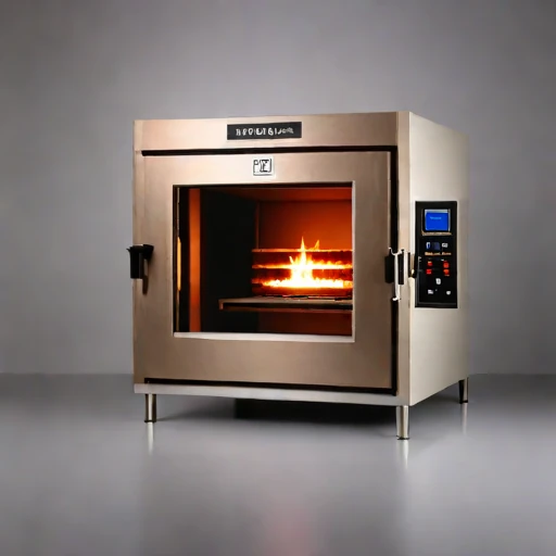 A spinodal-hold ageing oven, photographed against a plain background