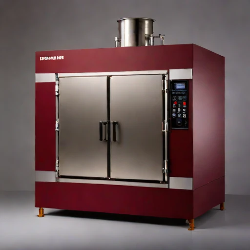 A spinodal-hold ageing oven, photographed against a plain background