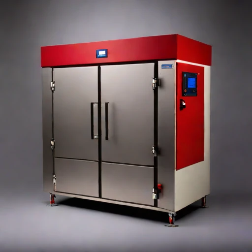 A spinodal-hold ageing oven, photographed against a plain background