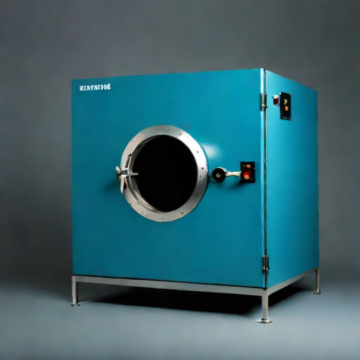 A spinodal-hold ageing oven, photographed against a plain background