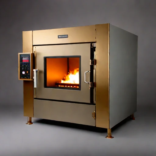 A spinodal-hold ageing oven, photographed against a plain background