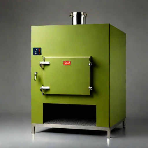 A spinodal-hold ageing oven, photographed against a plain background