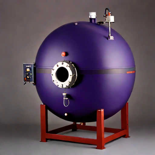 A silcrete-lined calciner drum, photographed against a plain background