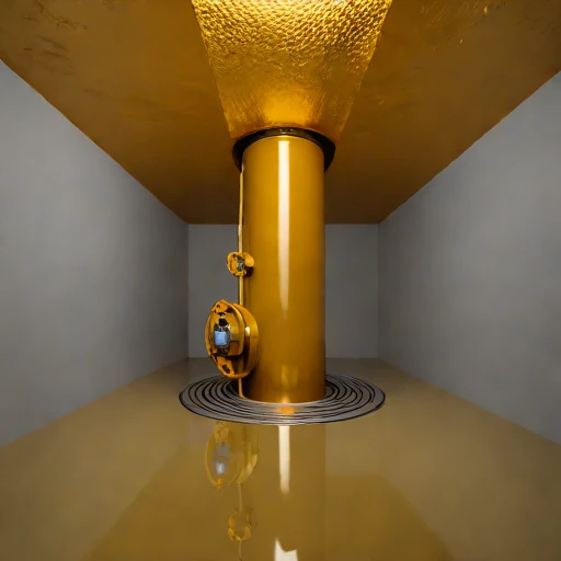 A sump-level pump bay, photographed against a plain background
