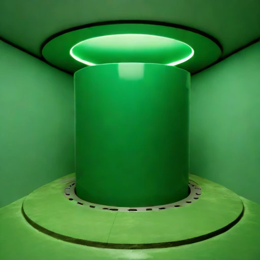 A sump-level pump bay, photographed against a plain background