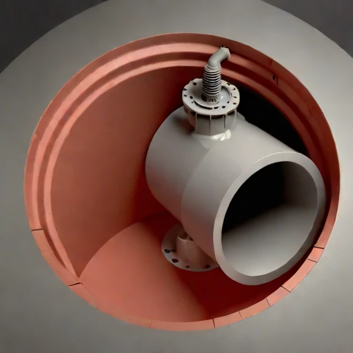 A sump-level pump bay, photographed against a plain background