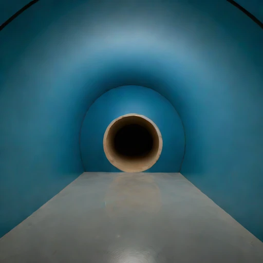 A shotcrete-lined studio vault, photographed against a plain background