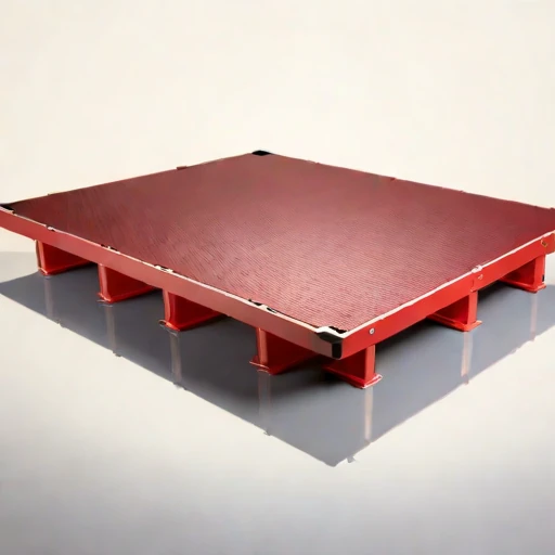 A sargassum-mat survey raft, photographed against a plain background