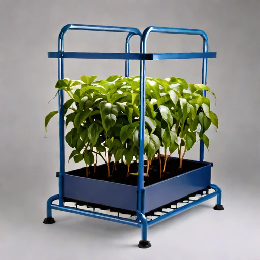 A subnivean propagation frame, photographed against a plain background