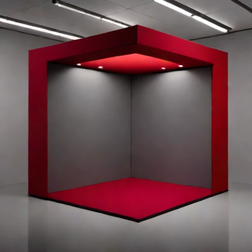 A subglacial-pressure listening room, photographed against a plain background
