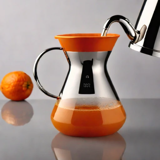 A sintered-pumice percolator, photographed against a plain background