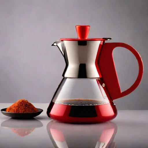 A sintered-pumice percolator, photographed against a plain background