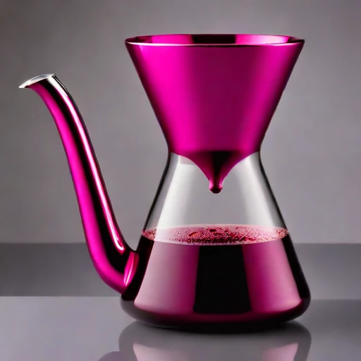 A sintered-pumice percolator, photographed against a plain background